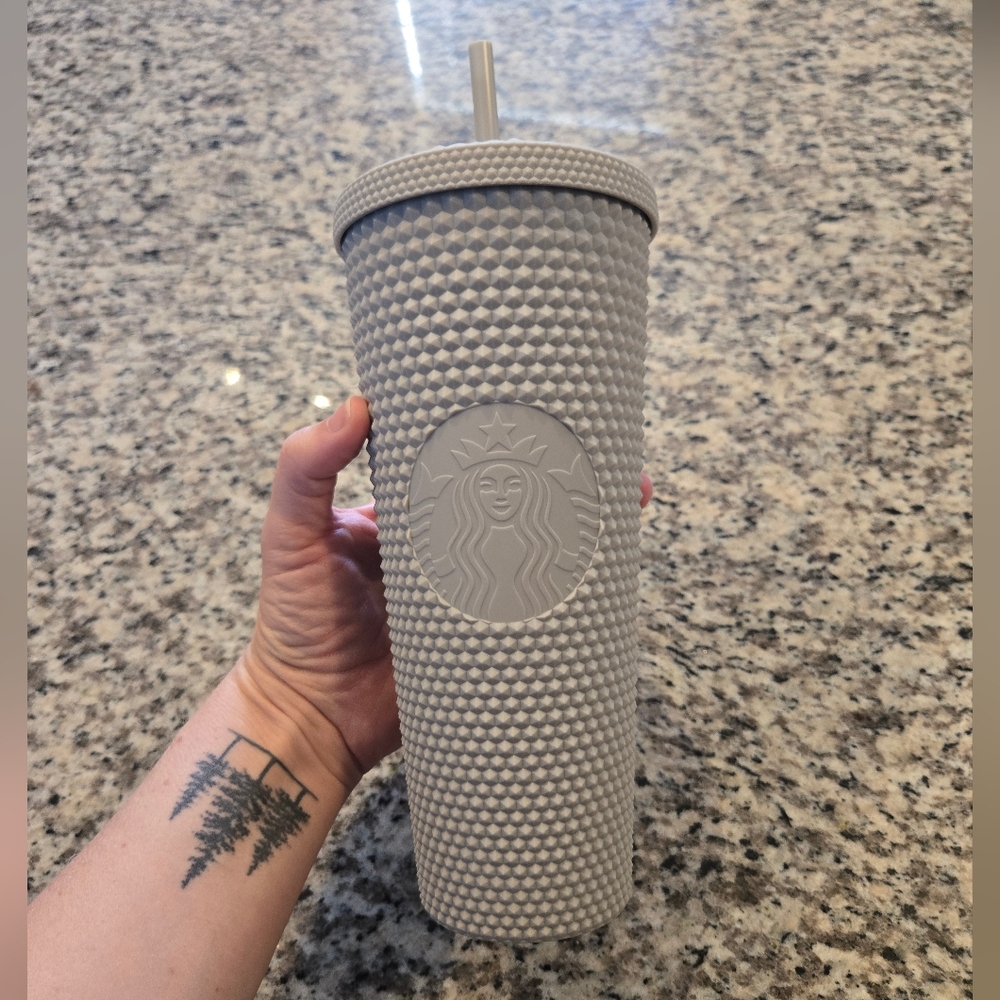Starbucks 2021 Holiday Bling Studded Cold Cup Tumbler